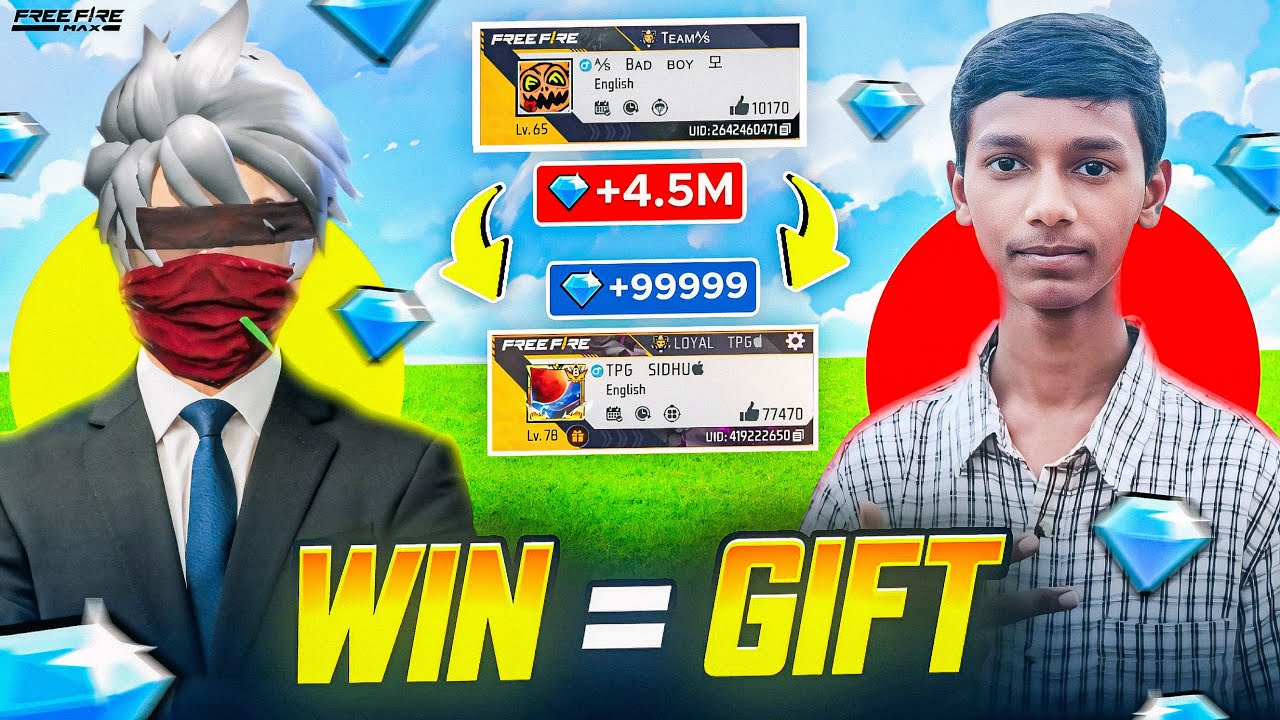 Transforming 4.5Million Diamonds Into Bundles? 💎🤯 Challenge With Squid Game Winner 😱 - TPG SIDHU