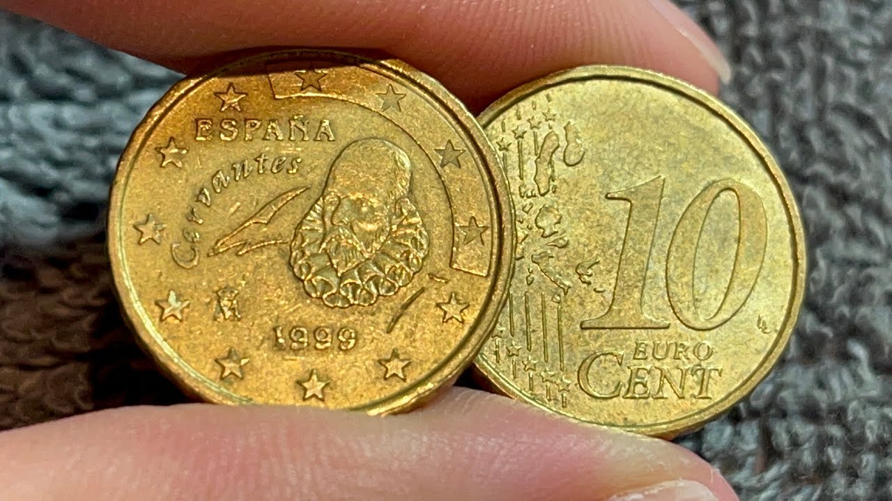 1999 Spain 10 Euro Cents Coin &bull;&nbsp;Values, Information, Mintage, History, and More
