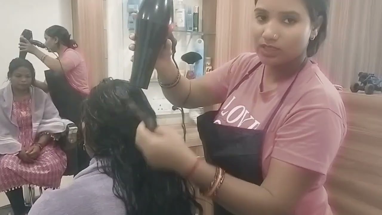 Hair keratin work