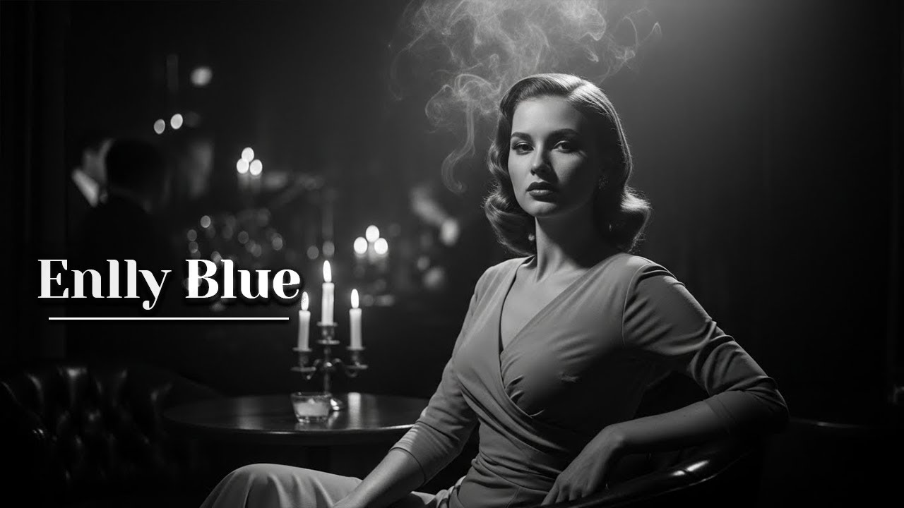 Enlly Blue - Slow Burn | Soul Blues Rhythm (Gritty 1950s Vibe, Classic Guitar & Snare Shuffle)