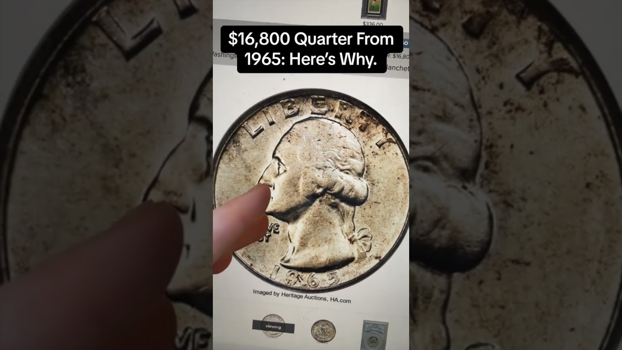 1965 Quarter Sold For $16,800 - Here's How That Happened