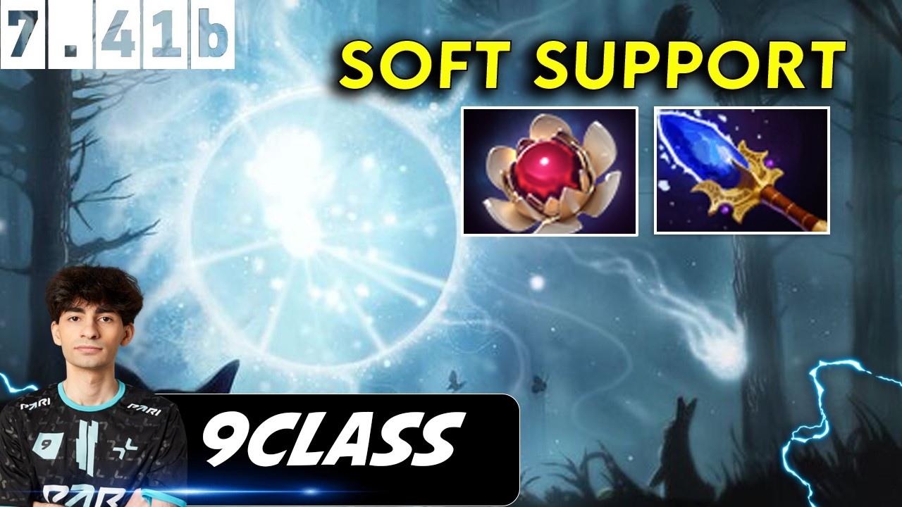 9Class Io Soft Support - Dota 2 Patch 7.41b Pro Player Full gameplay