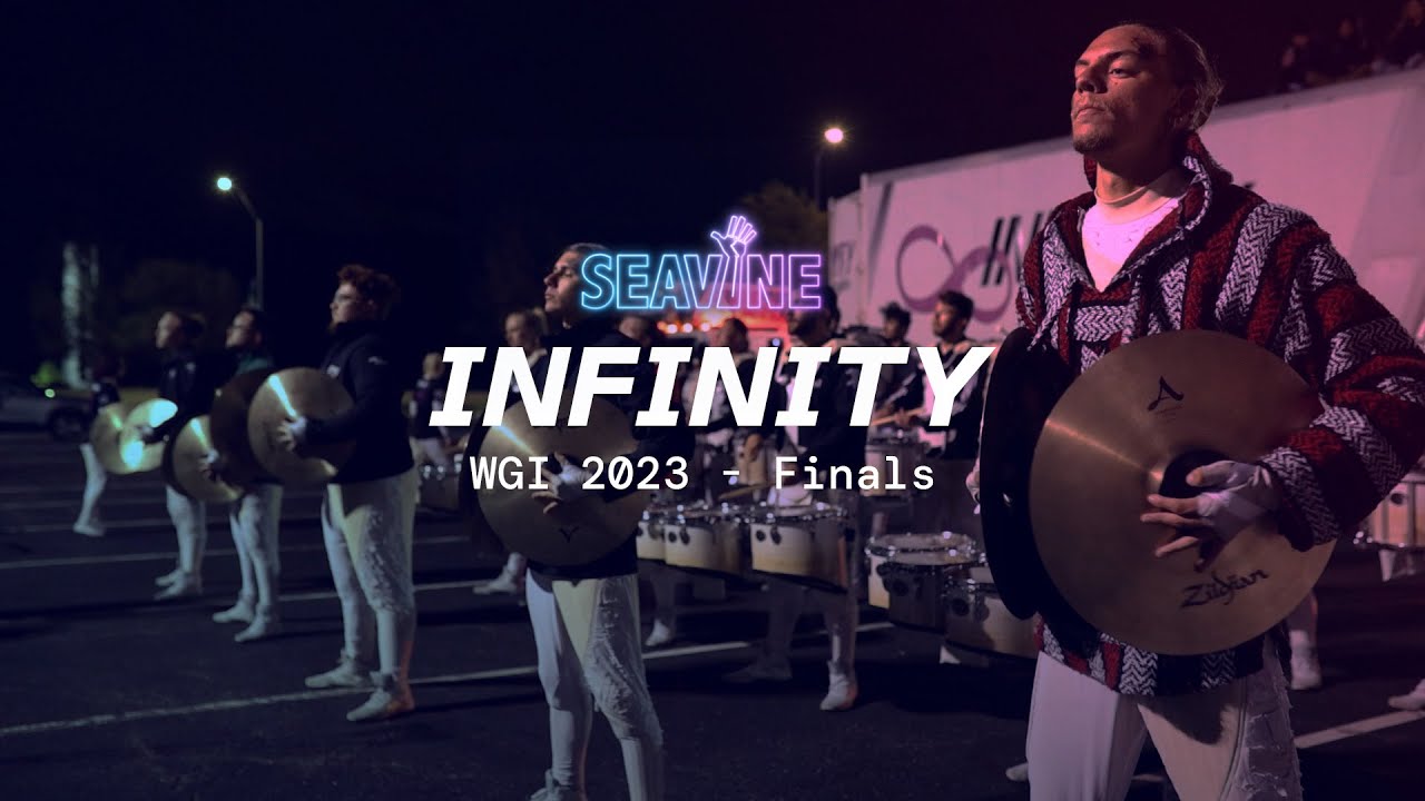 Infinity Cymbal Line 2023 / WGI Finals / In the Lot with Seavine