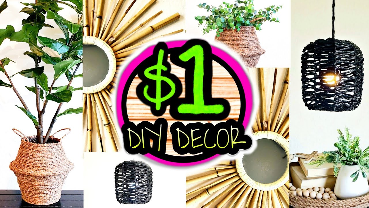 Dollar Tree Room Decor DIYs that DO NOT look like Dollar Tree DIYs!!!