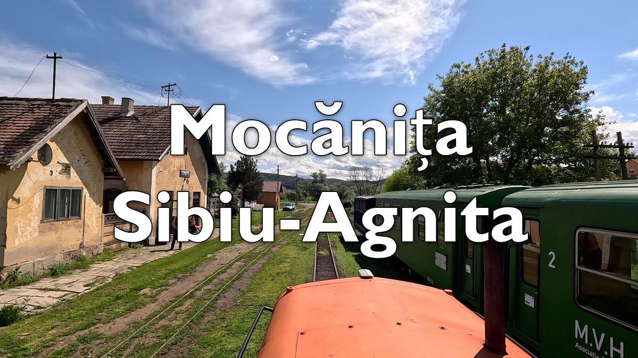 Stunning Journey on the Sibiu-Agnita Mocănița – Cab Ride in 4K