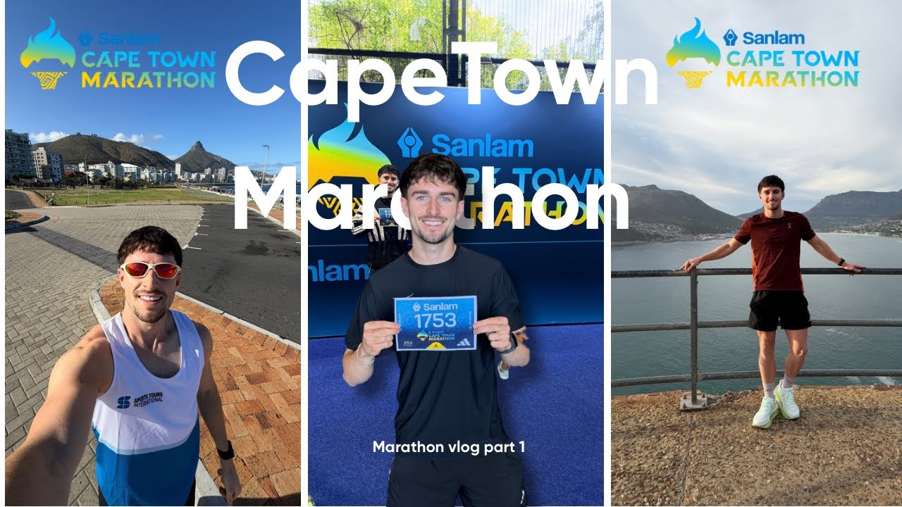 Cape Town marathon vlog | Part 1 