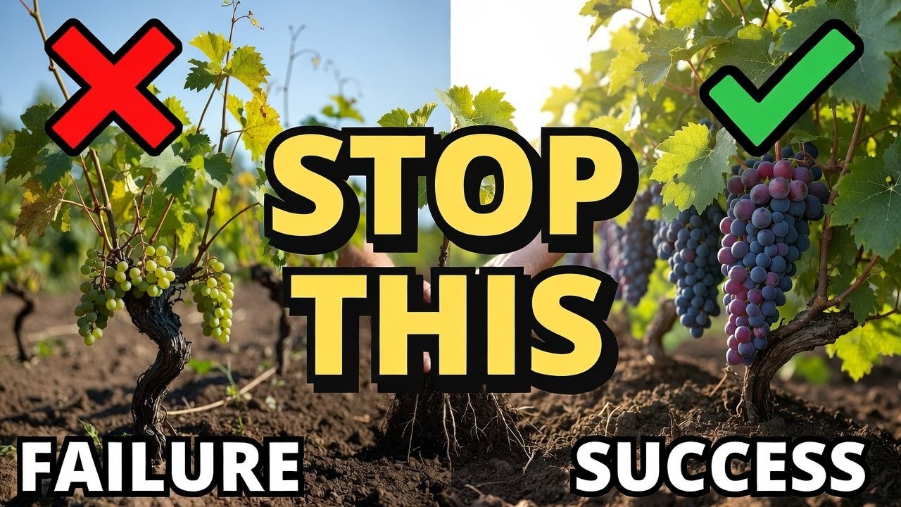 99% of Gardeners Plant Grapes Wrong (How to Plant Grapes Once and Harvest for 30+ Years)