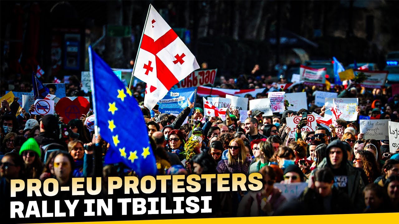 TBILISI, GEORGIA | POLITICS | Pro-EU protesters rally in Georgia’s capital for seventh night
