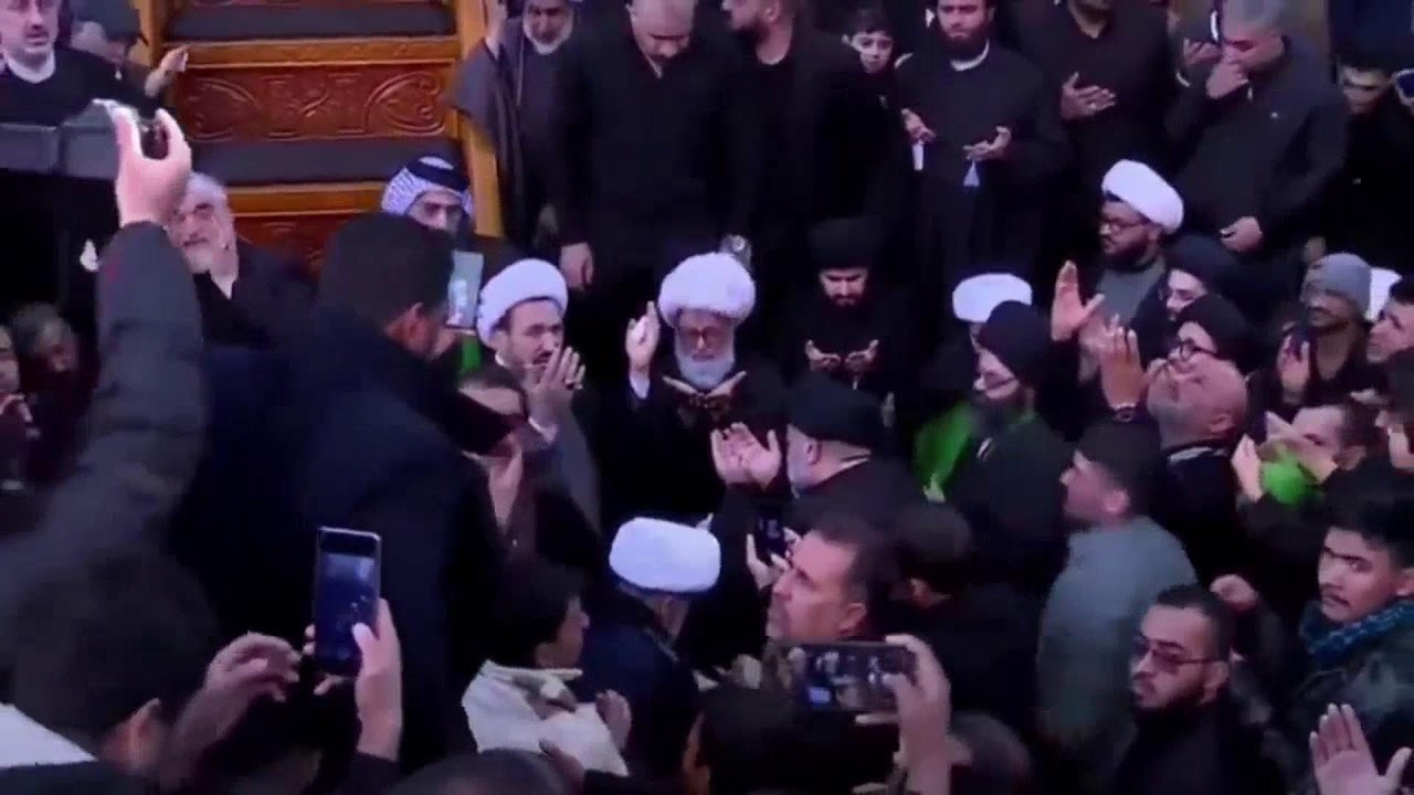 بمشاركة اية الله العظمى المرجع الكبير الشيخ بشير حسين النجفي دام ظله