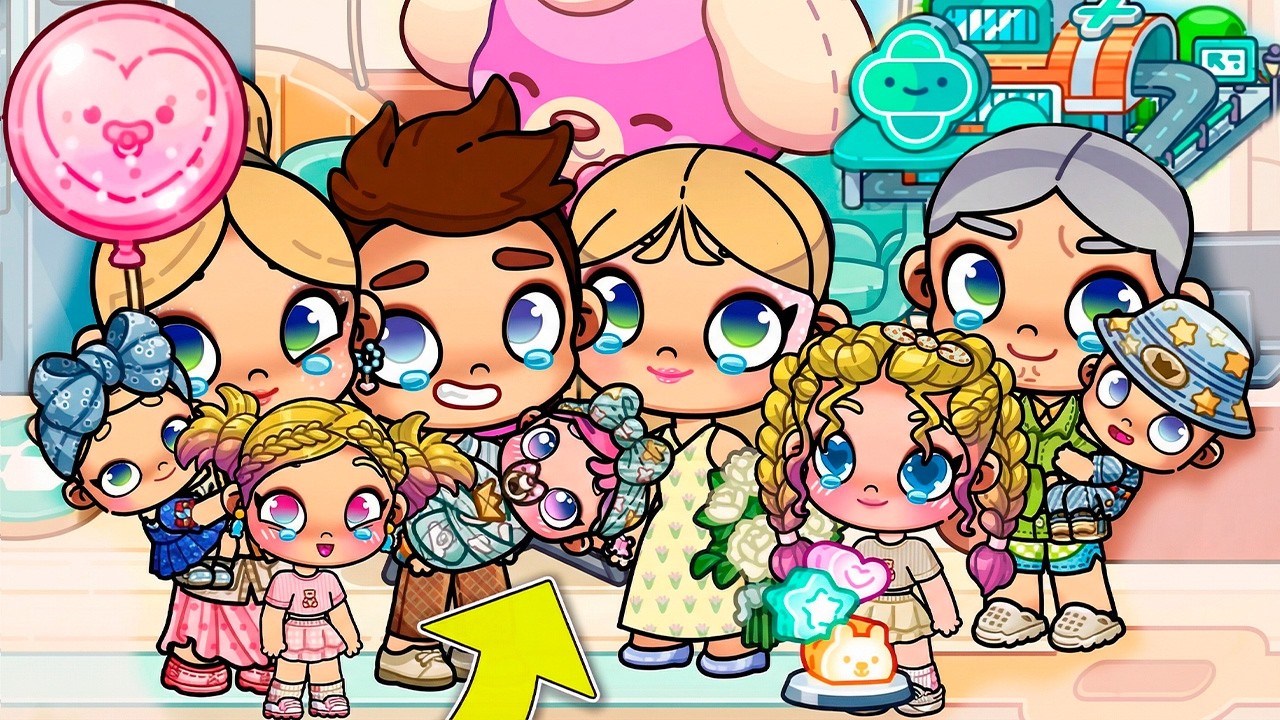 ИМЯ МАЛЫШКИ 🌸👶 ВЫПИСКА ИЗ РОДДОМА 🚑🏥 в AVATAR WORLD ИСТОРИЯ РУТИНА СЕМЬИ ОБНОВЛЕНИЕ СЕКРЕТЫ СЕРИАЛ