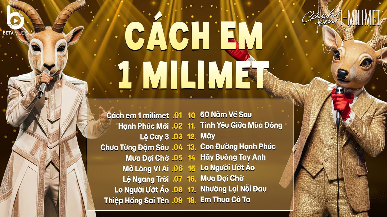 CÁCH EM 1 MILIMET - CA SĨ GIẤU MẶT COVER | List Nhạc Trẻ Ballad Cover Mới Nhất 2026