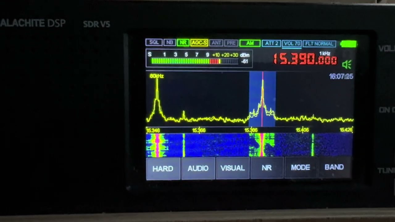 Deutsche Welle (via France), Last day on shortwave. 15390kHz, 31st December 2025, 12:58UTC