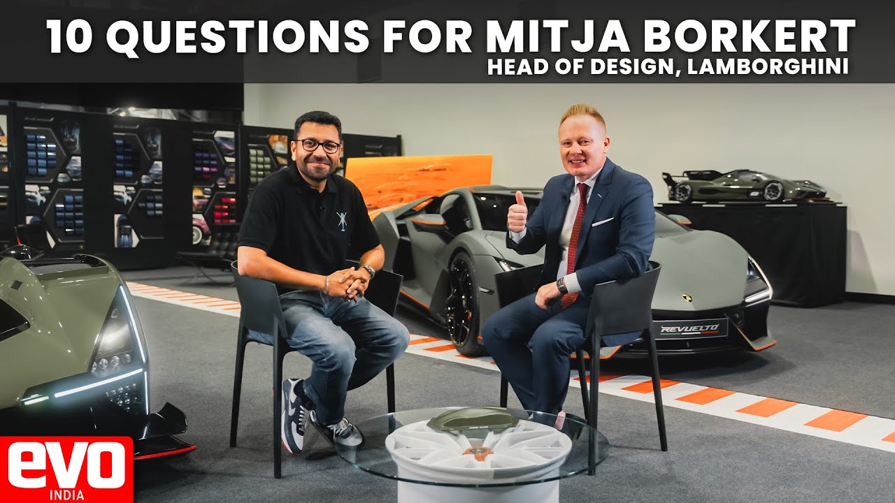 10 questions for Mitja Borkert, Head of Design, Lamborghini | evo india