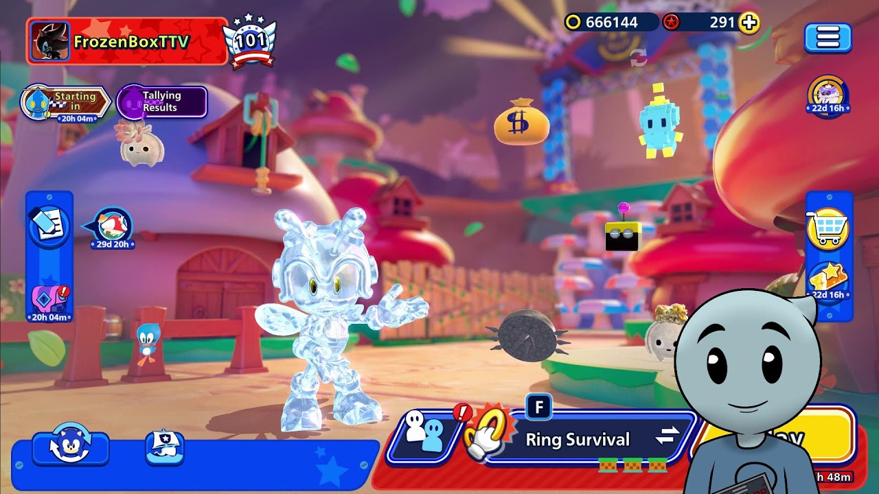 SONIC RUMBLE PARTY TIME! NEW UPDATE!! Day 26 App Submitted