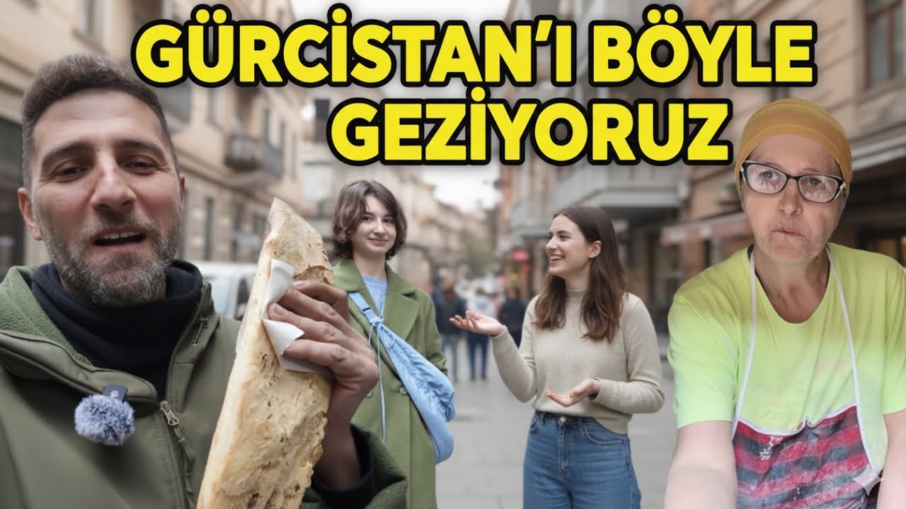 Gürcistan Sokaklarında Gerçek Hayat | Yemek, Sohbet ve İnsanlar -223
