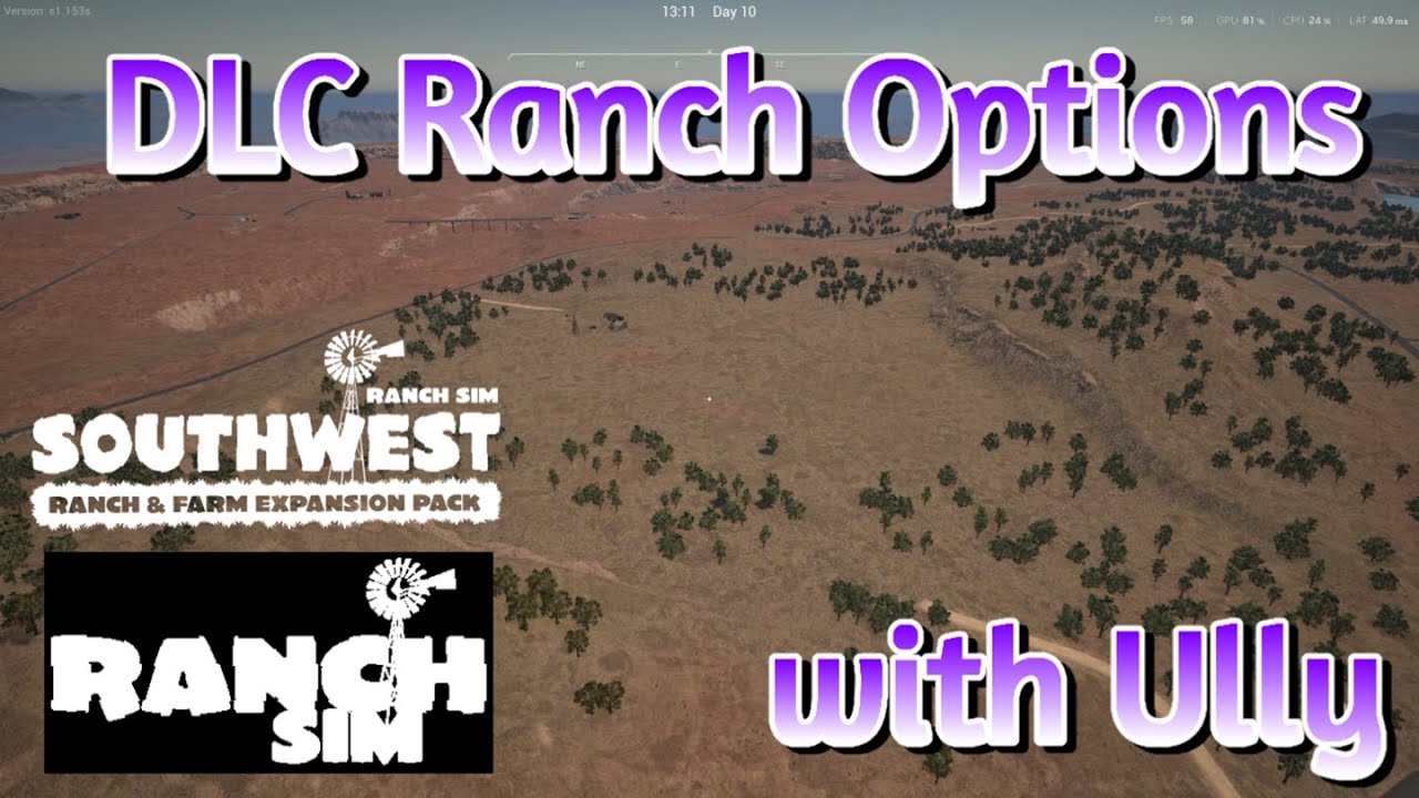 Учебник Ranch Simulator №18: опции DLC Ranch