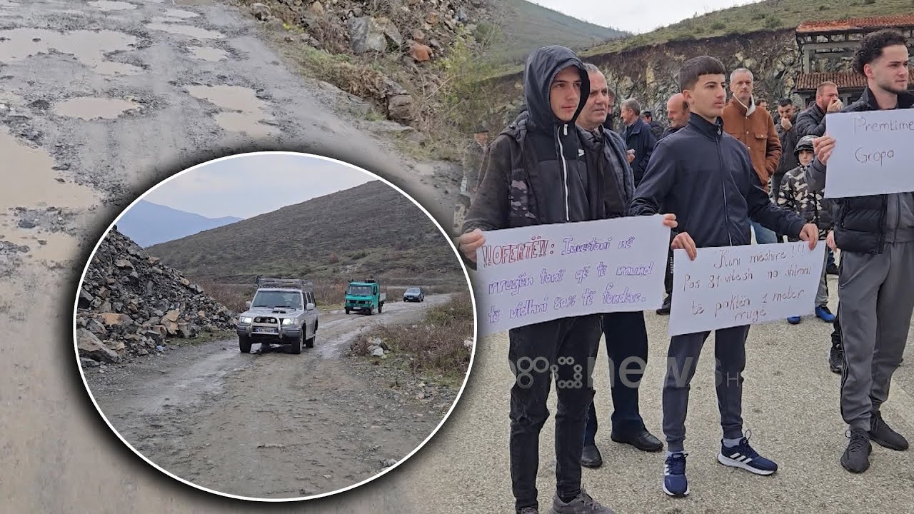 Banorët e Tropojës dhe Hasit ngrihen në këmbë: Duam rrugën që e premtojnë për vota e s’e bëjnë kurrë