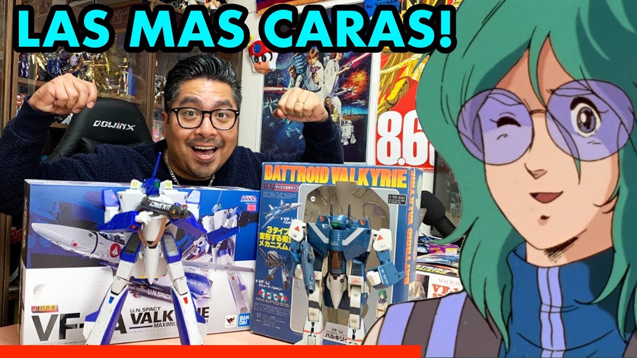 💰 LAS FIGURAS MAS CARAS DE MACROSS EN JAPON 🇯🇵 | Maximilian Jenius DX Chogoking y Takatoku Toys