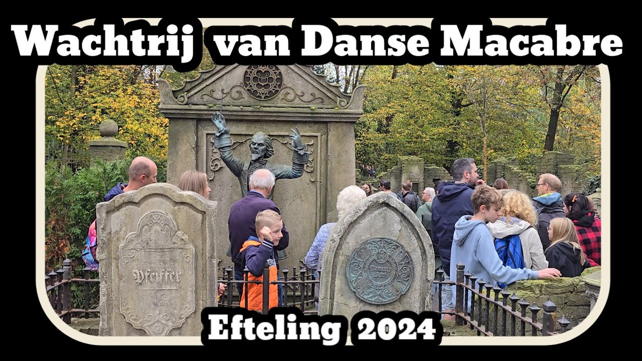 Wachtrij van Danse macabre [Efteling 2024]