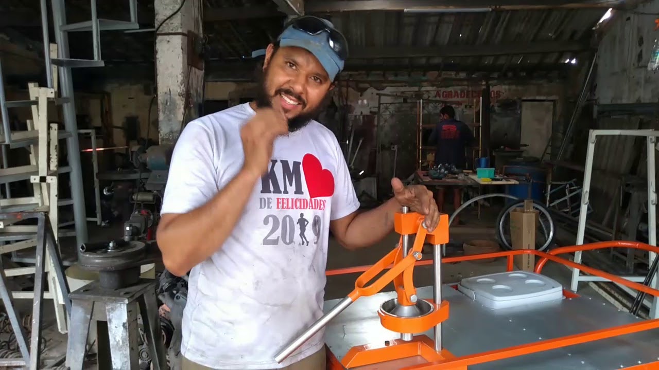 carrinho de suco de laranja