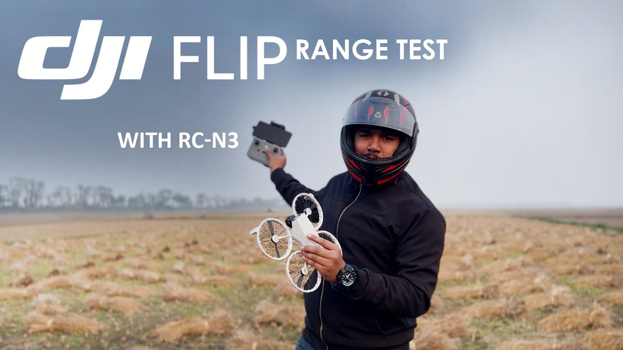 Тест дальности действия функции DJI Flip &mdash; максимальная дальность сигнала и точность возврата дом...