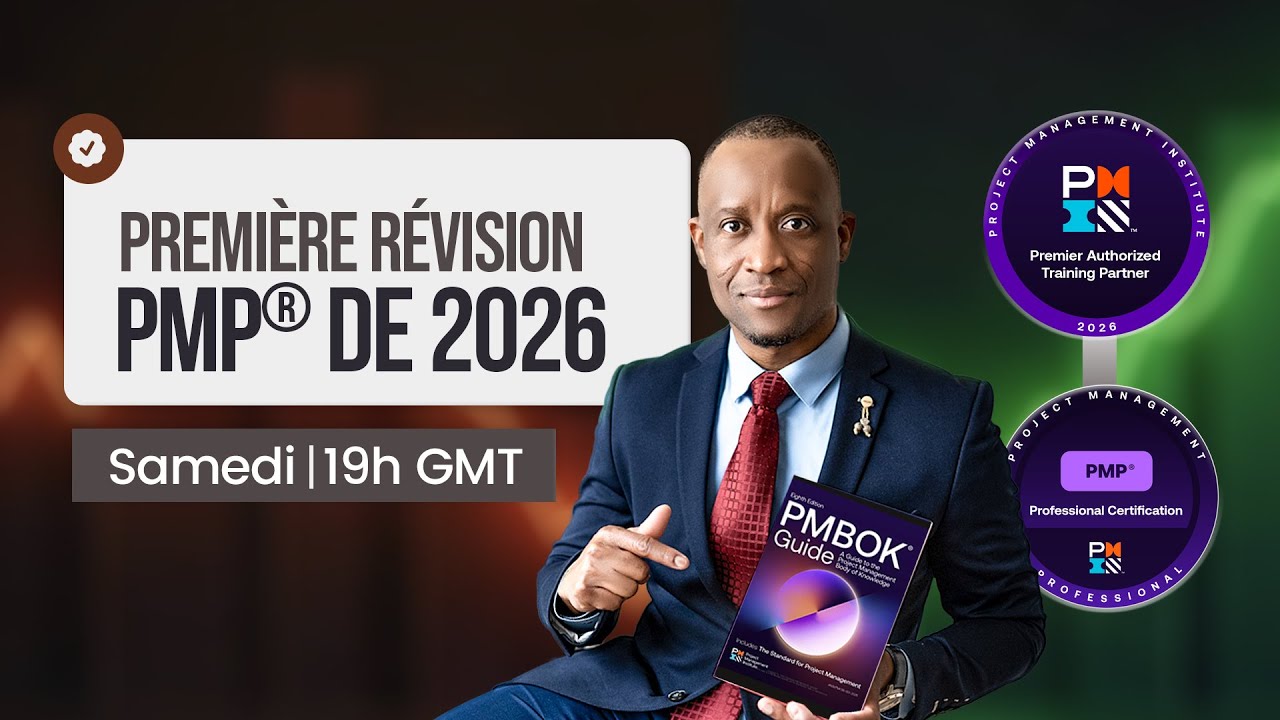 Première Révision PMP® de 2026 : Samedi, Préparez-vous !