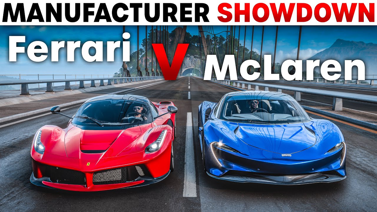 Forza Horizon 5 | Ferrari VS McLaren | Manufacturer Showdown 2!