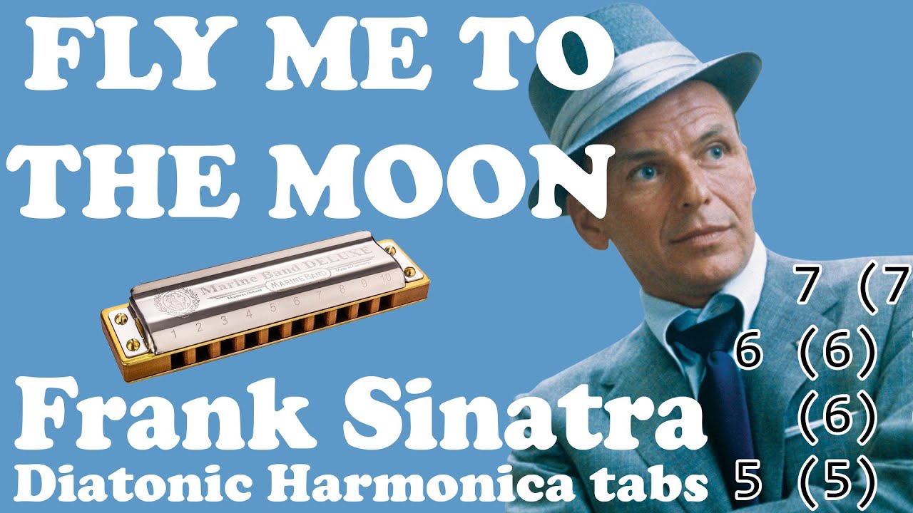 Fly me to the Moon - Diatonic Harmonica tabs key of C