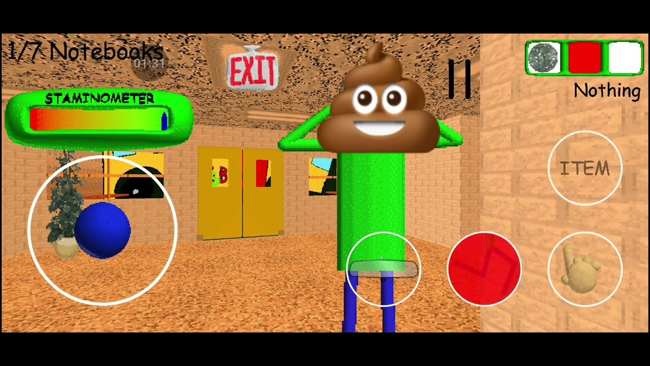 Балди сошёл с ума! | Baldi's goes crazy мод на Baldi's BASICS in education and learning