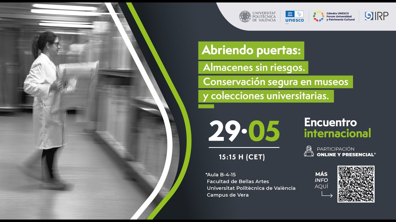 Abriendo puertas: almacenes sin riesgos, conservación segura en museos y colecciones universitarias