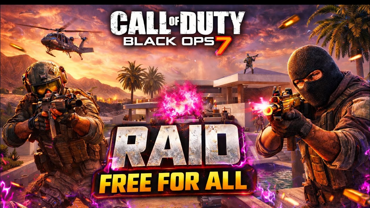 BO7 RAID FFA Gameplay 