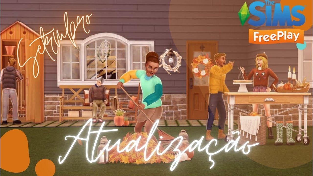 Novidades da Nova Atualização do The Sims FreePlay |  Setembro | Joaninha Külh | Doações  Descrição.