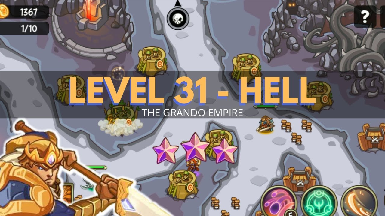 Empire Warrior TD: Level 31 HELL / NEW MAP VERSION
