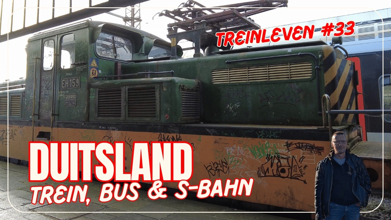 Treinleven in DUITSLAND! 🇩🇪 | Oberhausen & het bus-avontuur! #33
