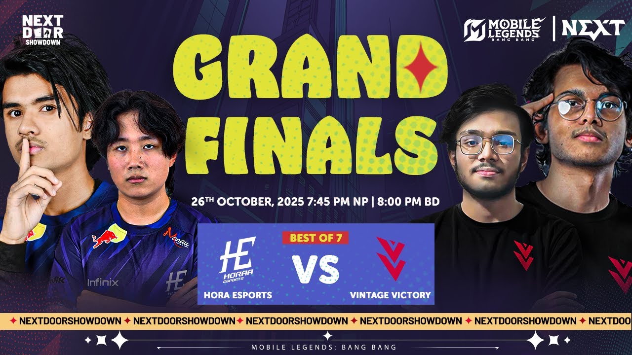 🔴 LIVE | GRAND FINALS | NEXT DOOR SHOWDOWN 2025 | (ENG)