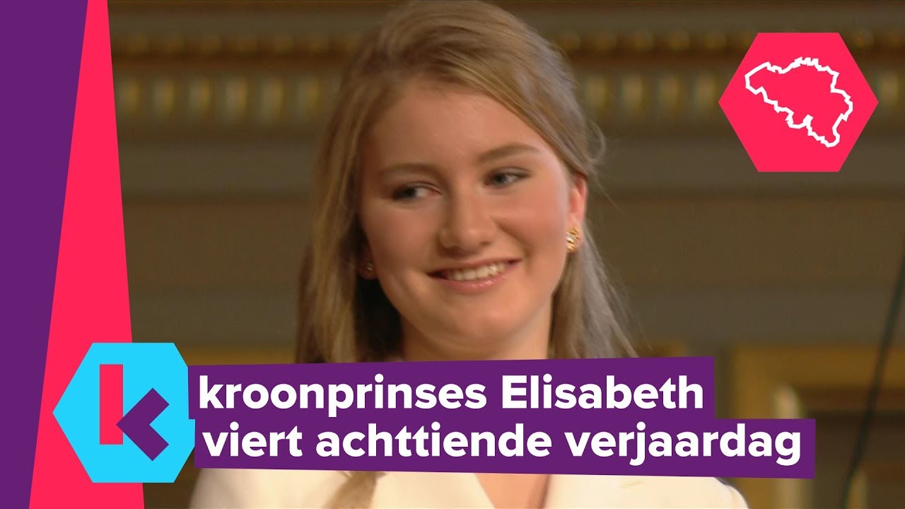 prinses Elisabeth is volwassen