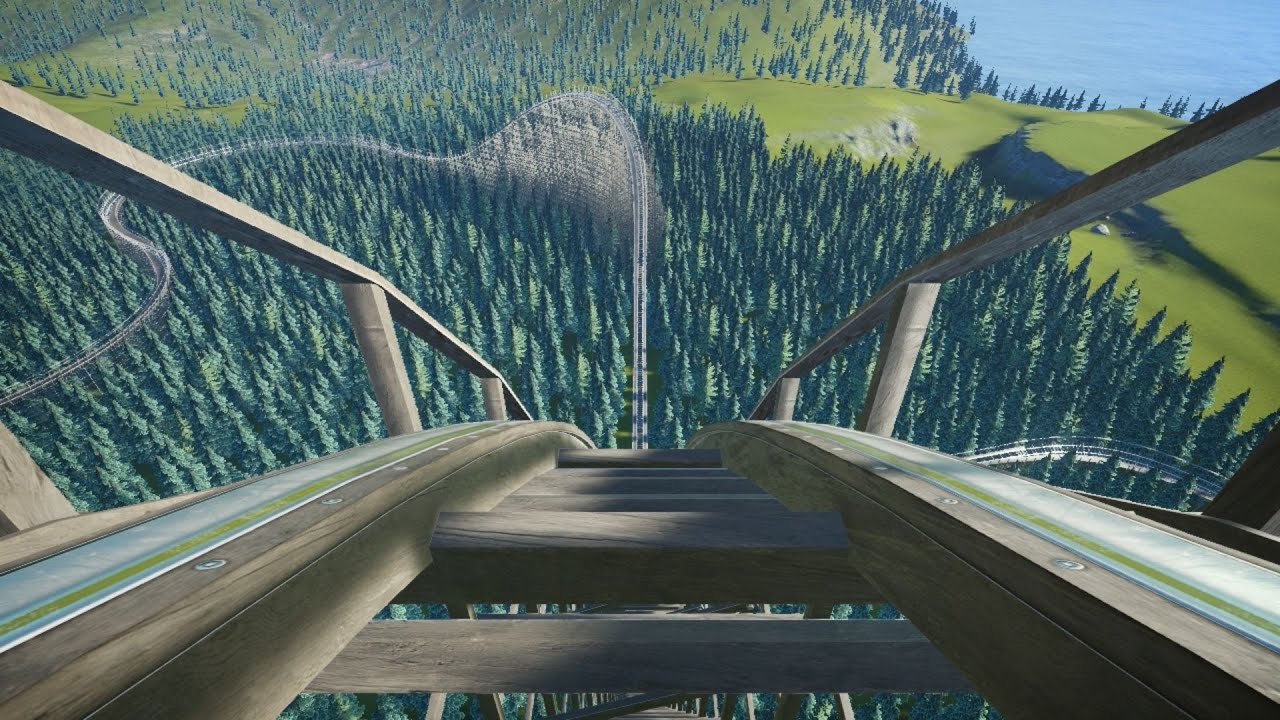 Planet Coaster: Wooden Fear Roller Coaster