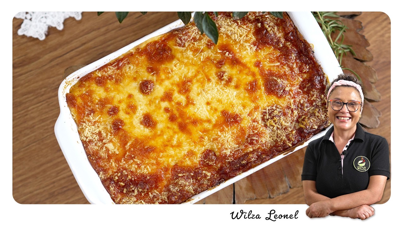 LASANHA DE ABOBRINHA COM RICOTA E ESPINAFRE - Wilza Leonel