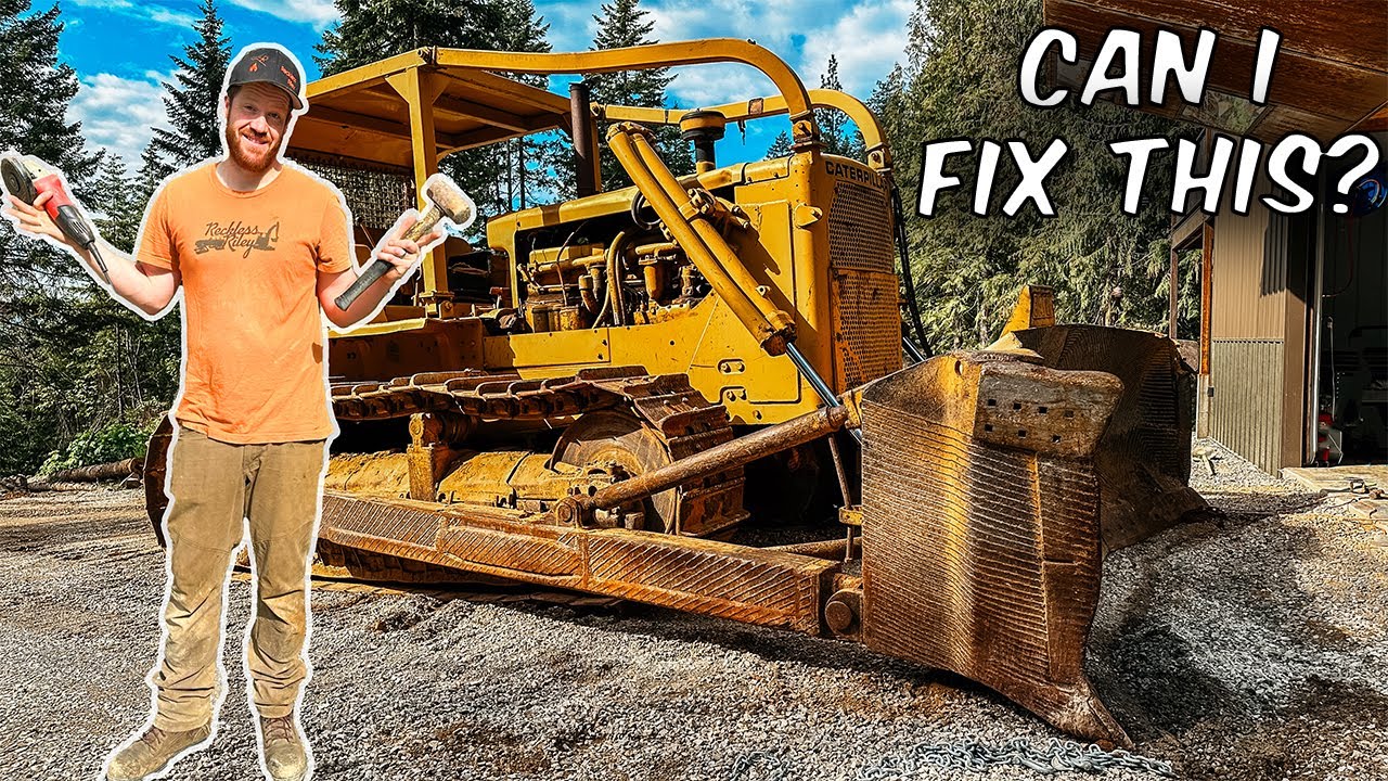 Repairing My D8 Dozer (unexpected find)