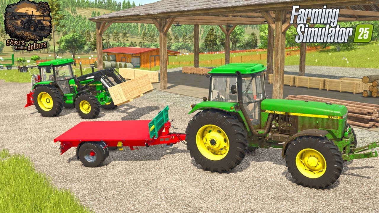 Upgraded Sawmill To Increase Revenue | Farming Simulator 25