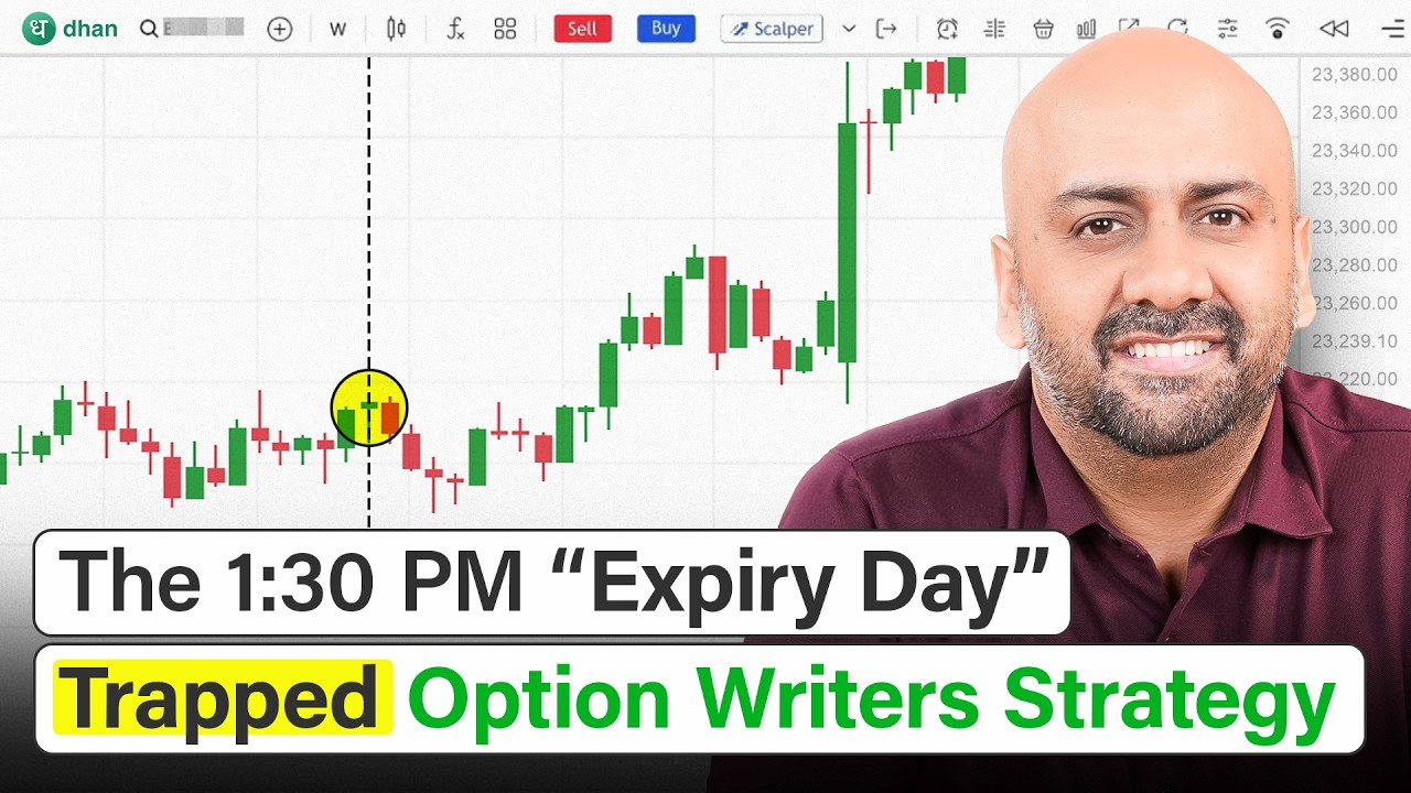 The 1:30 PM Expiry Day Trapped Option Writers Strategy