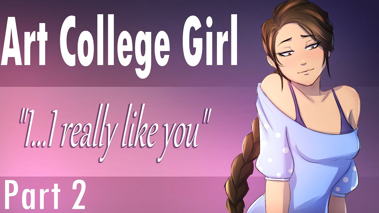 Flustered Art College Girl Confesses to You 