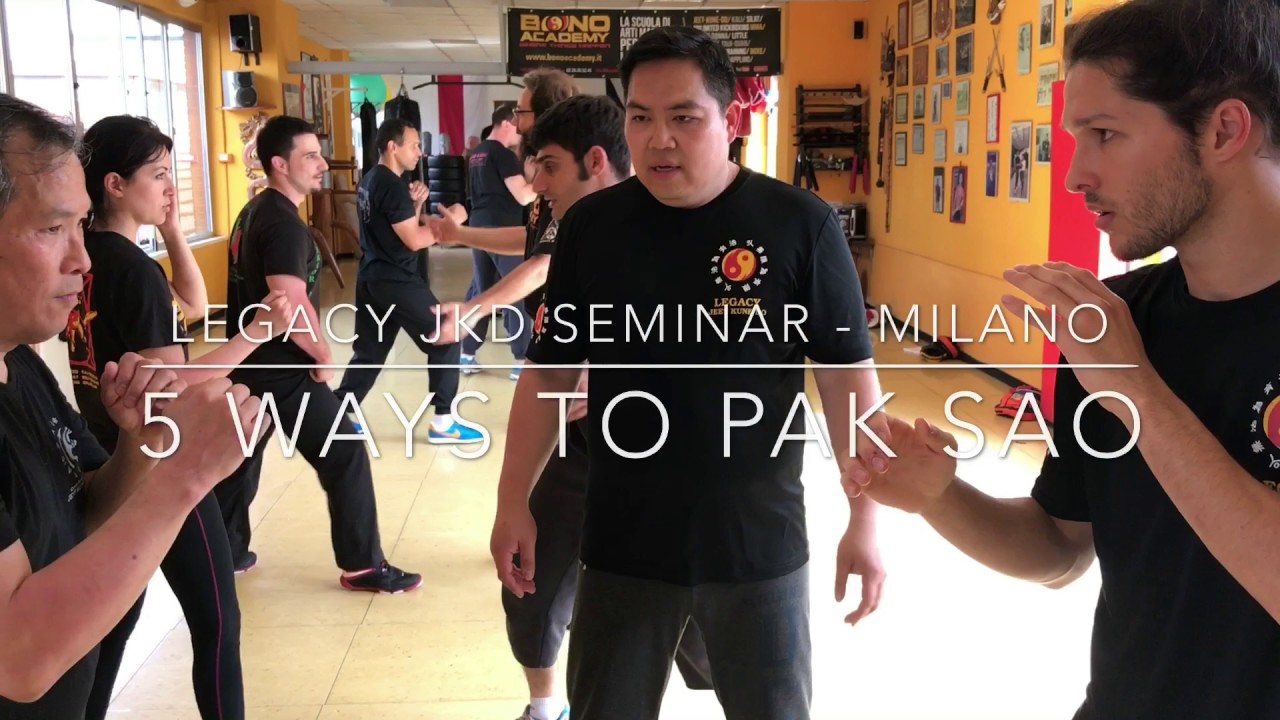 Legacy Jeet Kune Do - 5 Ways to Pak Sao