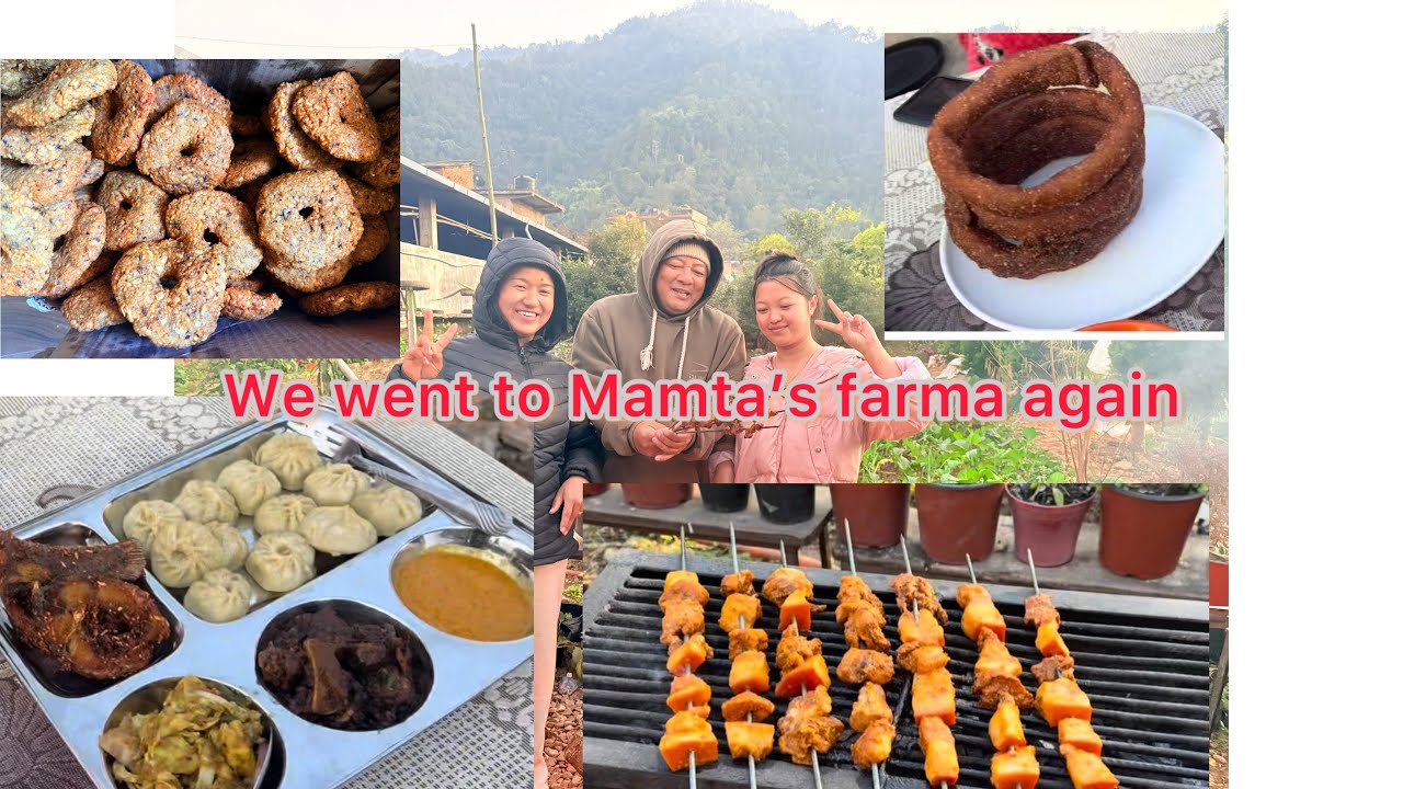 Enjoying Delicious Food at Mamta Farm with Family 🙏 | Sukmayasunari 24th vlog 