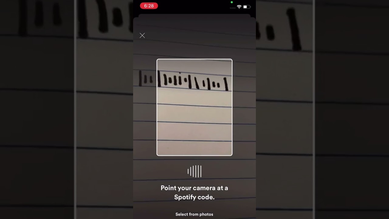 drawing Spotify codes until It works #shorts #spotify