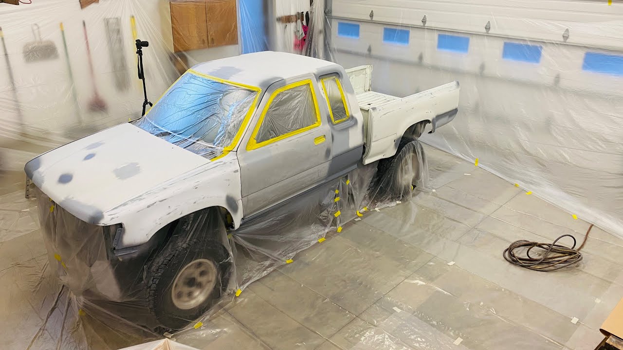 Toyota Pickup Is Ready For Raptor Liner!!!