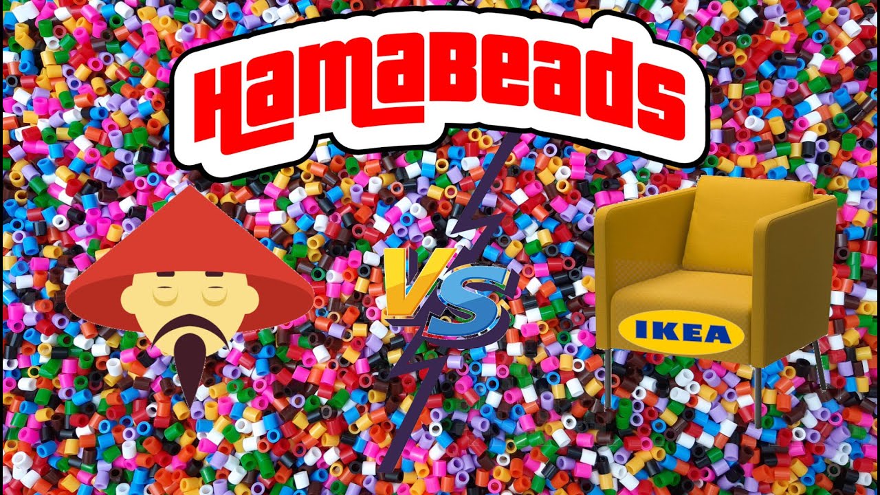 Hama Beads Chino Vs IKEA