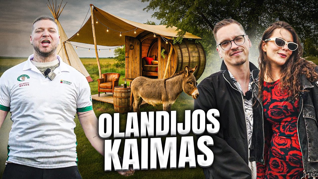 „Kitokios trobos“: asiliukas Koen, vyno statinė, vagonas bei indėnų tipis