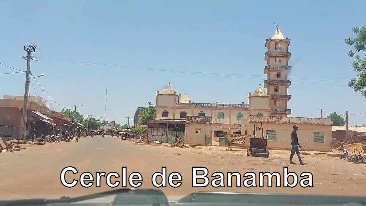 Ville de Banamba, cercle de la R&eacute;gion de Koulikoro - Mali 2023