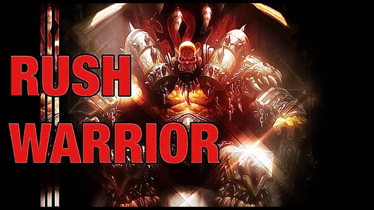 RUSH WARRIOR DECK IS OP! Hearthstone gameplay rush warrior vs paladin